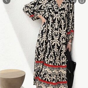 Long dress… perfect for cruising. Vacationing. Easy to wear!